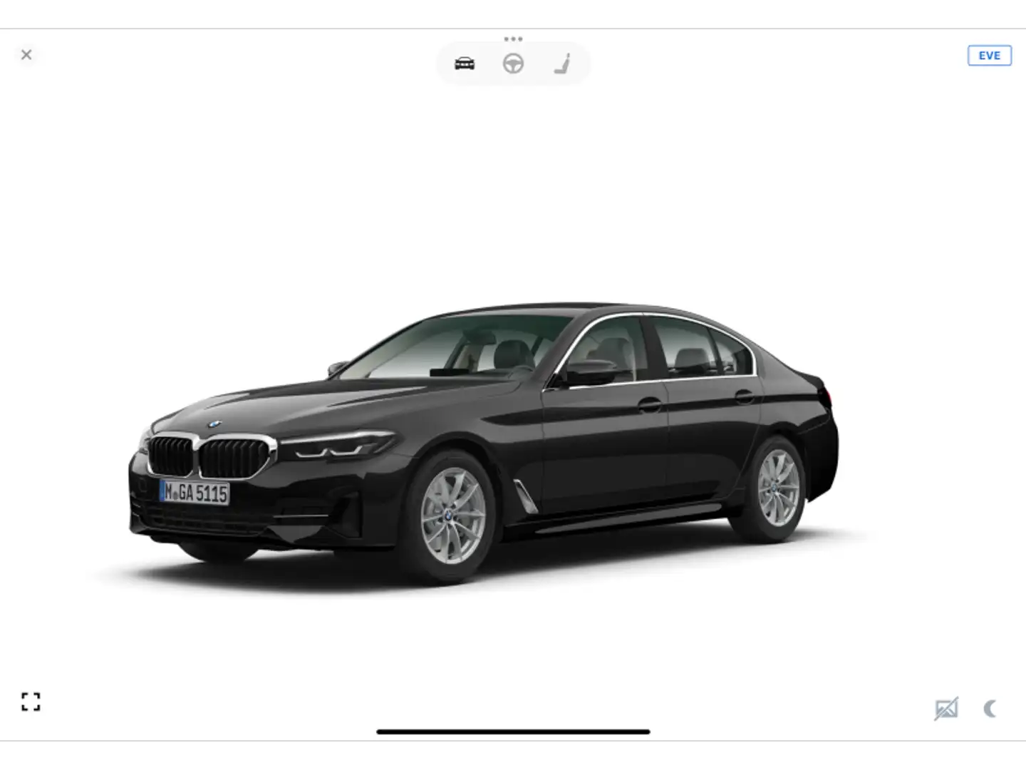 BMW 518 d Berline Чёрный - 1