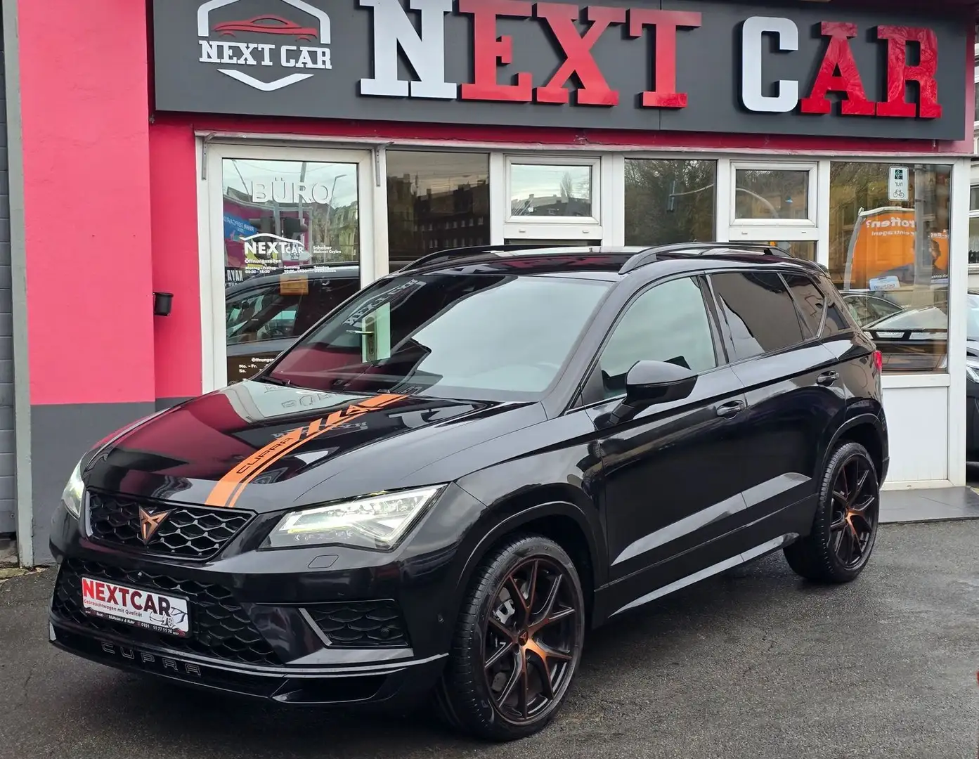 CUPRA Ateca 2.0 TSI 4Drive|DSG|AHK|Beats|360°|Schalens Schwarz - 2