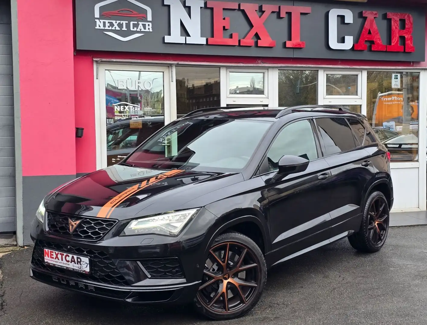 CUPRA Ateca 2.0 TSI 4Drive|DSG|AHK|Beats|360°|Schalens Schwarz - 1