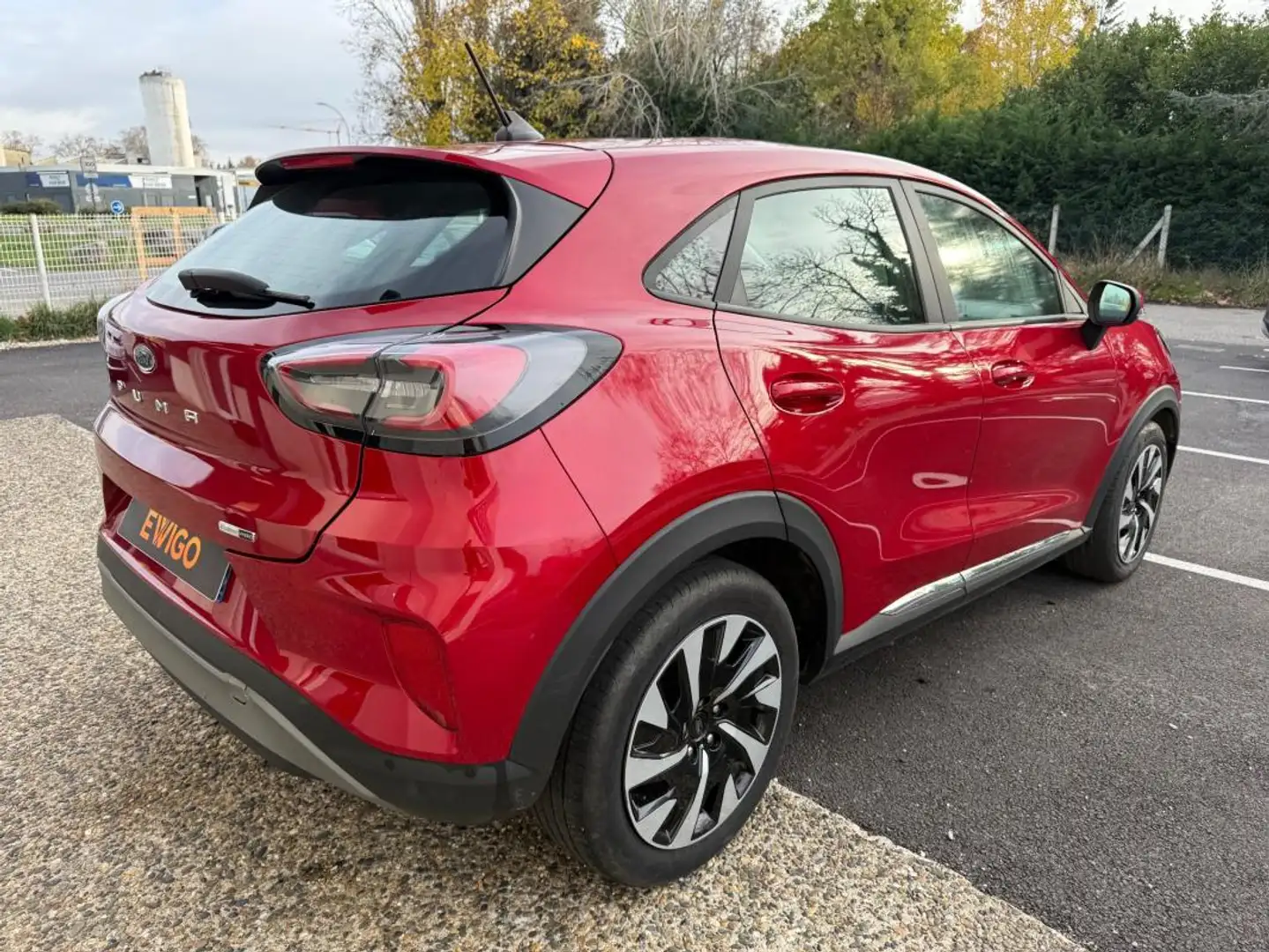 Ford Puma 1.0 125ch FLEXIFUEL E85 MHEV TITANIUM Rouge - 2