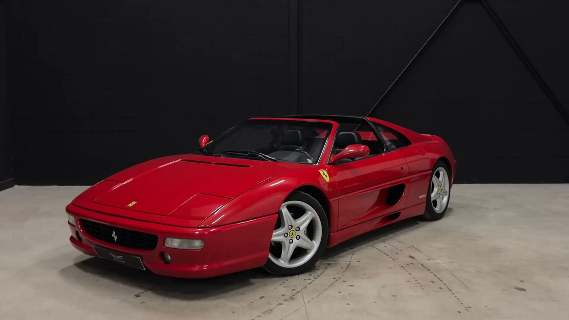 Ferrari F355 GTS Boite F1 380 CV V8 3.5 - Rosso Corsa - Tableau de bord neuf Rouge - 1