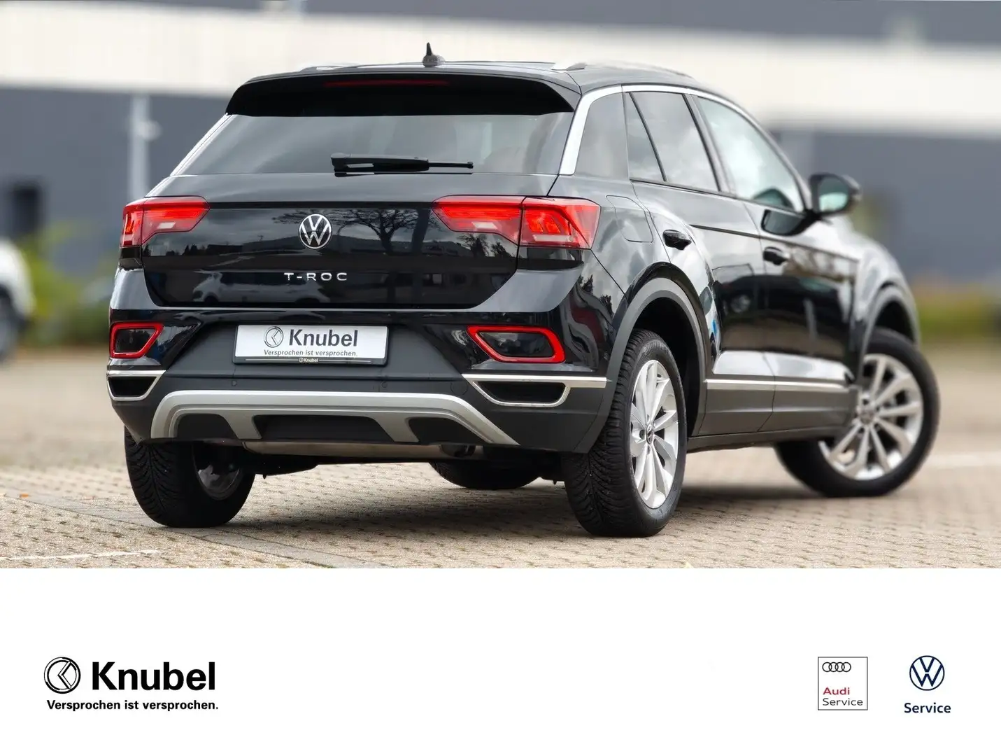 Volkswagen T-Roc Style 1.5 TSI DSG AHK*LEDplus*Nav*ACC*SHZ* Schwarz - 2