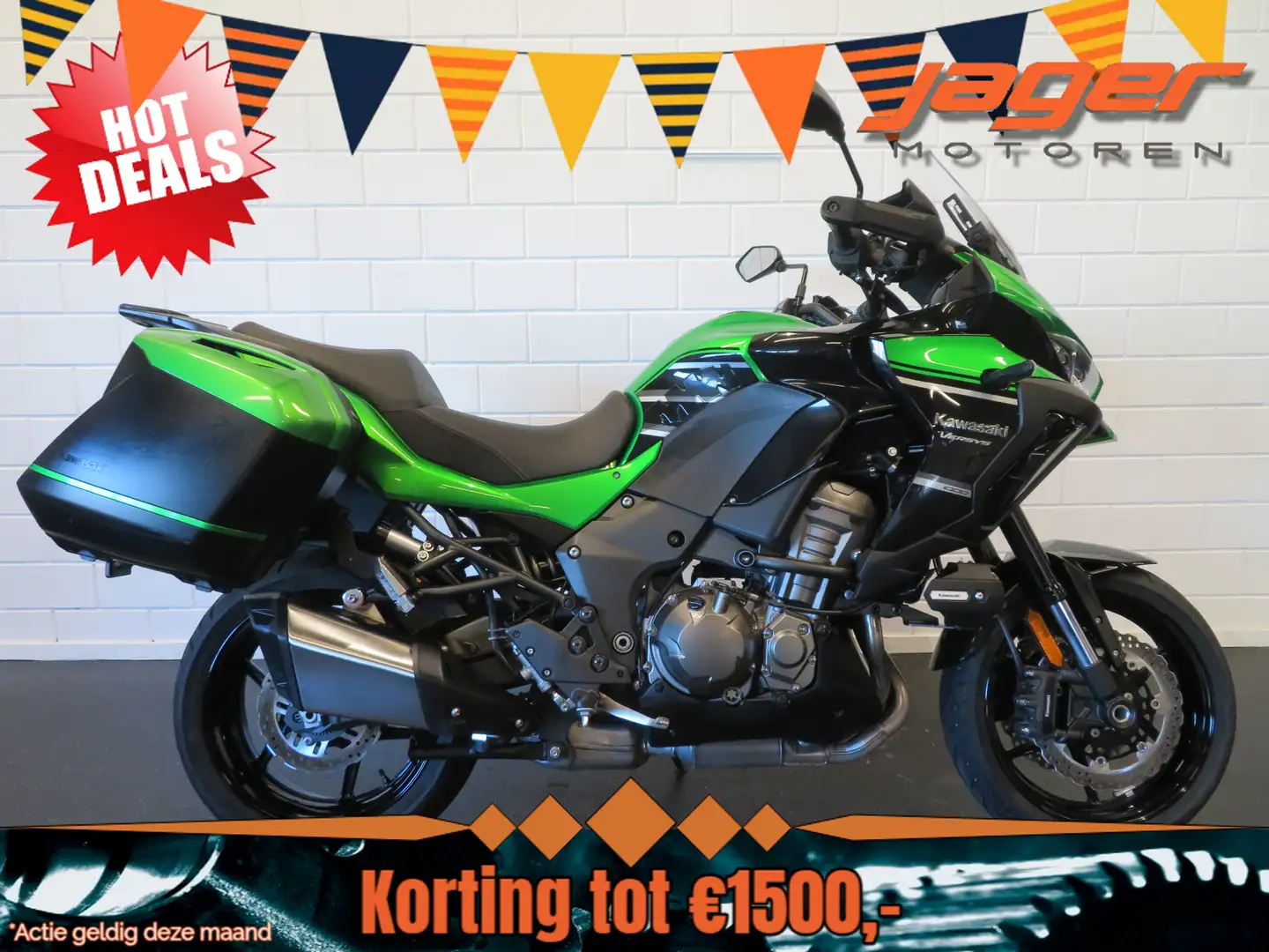 Kawasaki Versys 1000 GRAND TOURER PERFECT! Zöld - 1