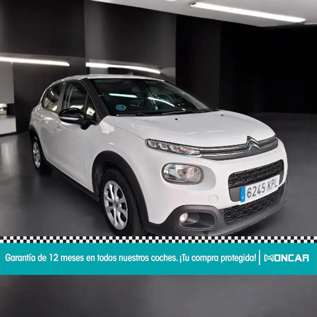 Citroen C3 1.6BlueHDi S&S Feel 75 Blanco - 2