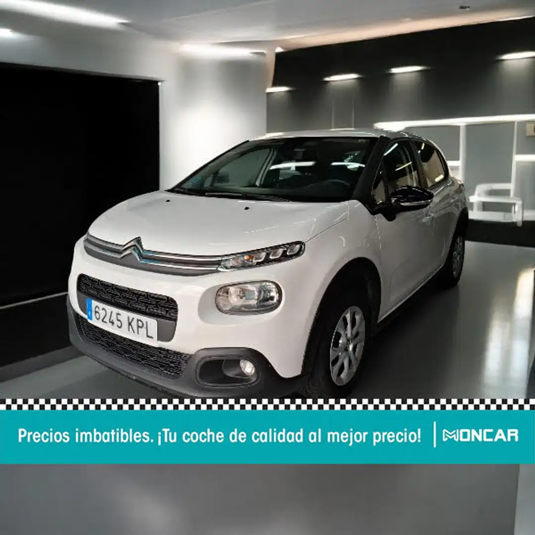 Citroen C3 1.6BlueHDi S&S Feel 75 Blanco - 1