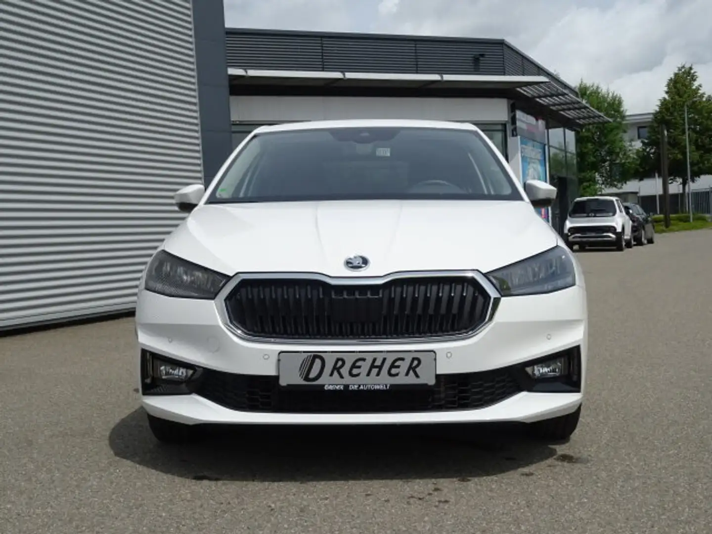 Skoda Fabia Fabia 1.0 TSI Selection Autom./LED/DAB/PDC Klima Blanc - 2