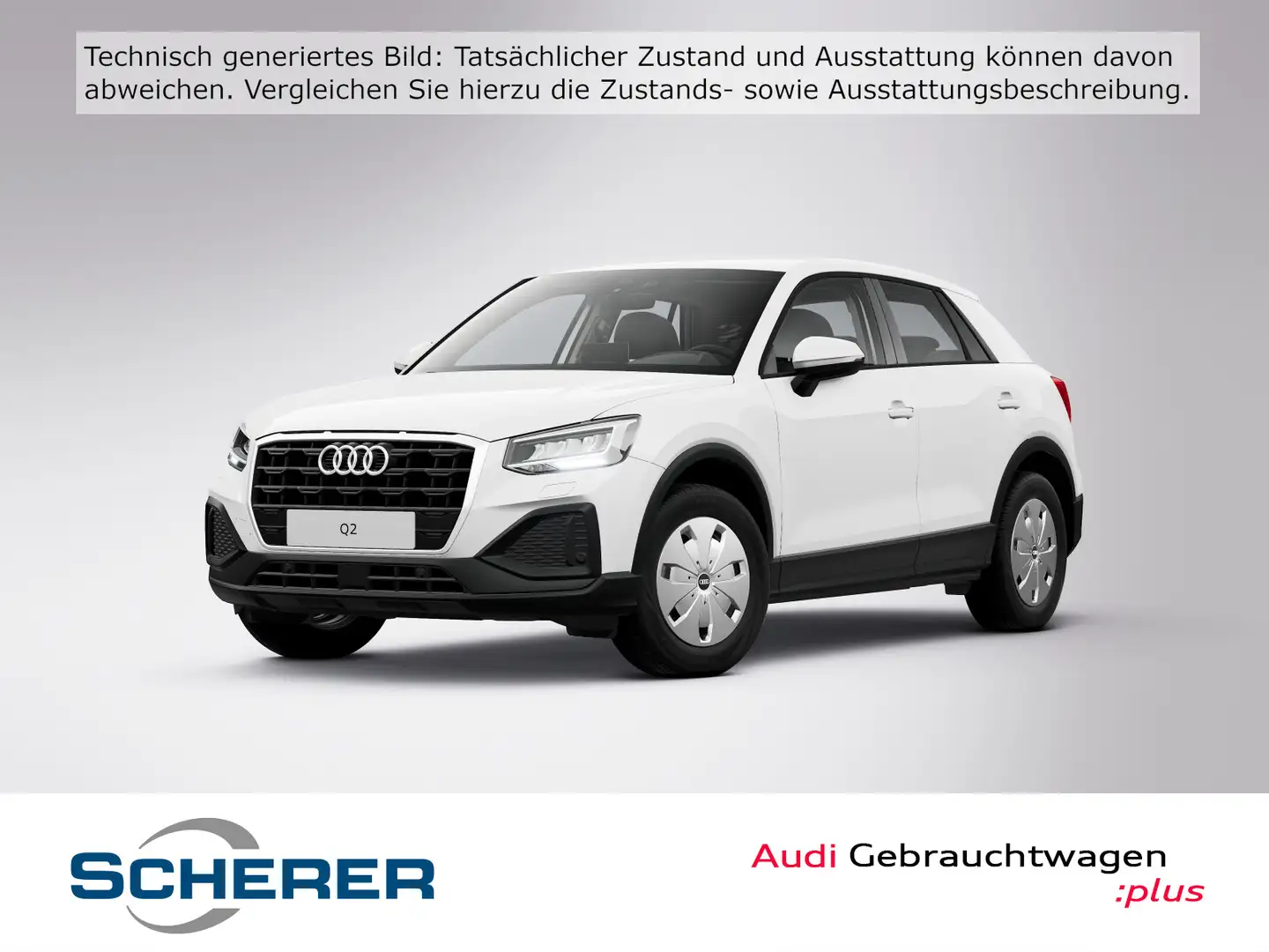 Audi Q2 30 TFSI LED SHZ EPH hi. Weiß - 1