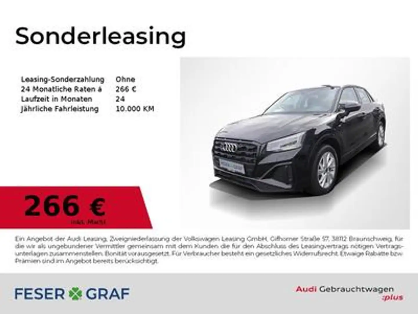 Audi Q2 40 TFSI qu. S line LED Navi RüKa V-Cockp. Schwarz - 1