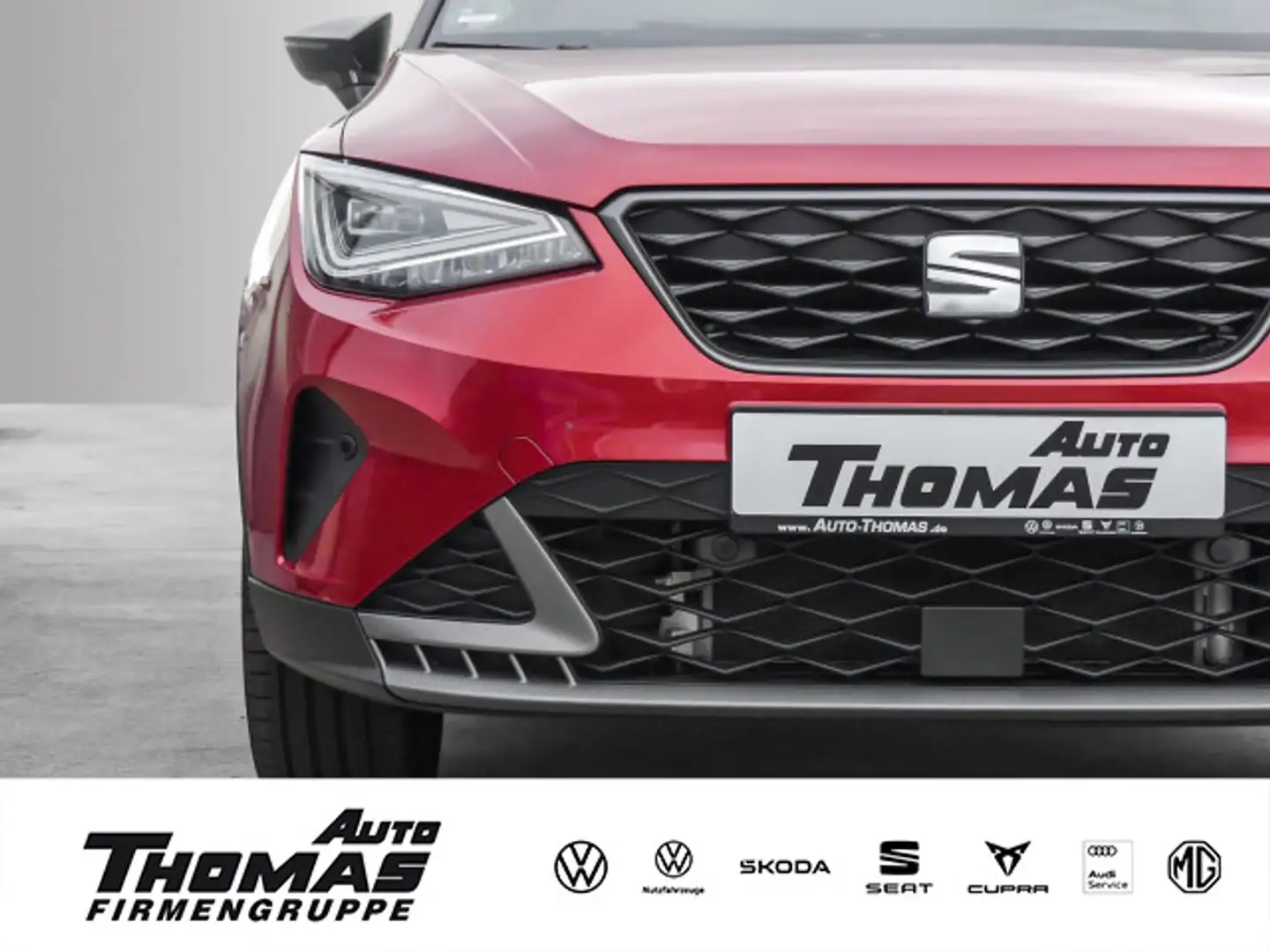 SEAT Arona FR 1.0 TSI DSG LED+ACC+NAVI+PDC Rot - 1