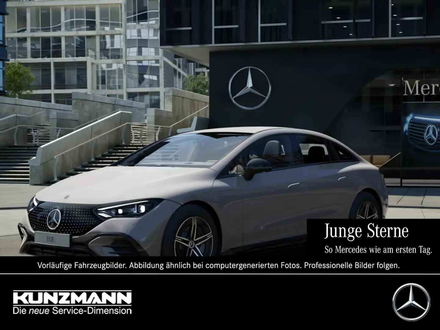 Mercedes-Benz EQE 350 AMG Night Distronic Memory 360° AHK HUD Grau - 1