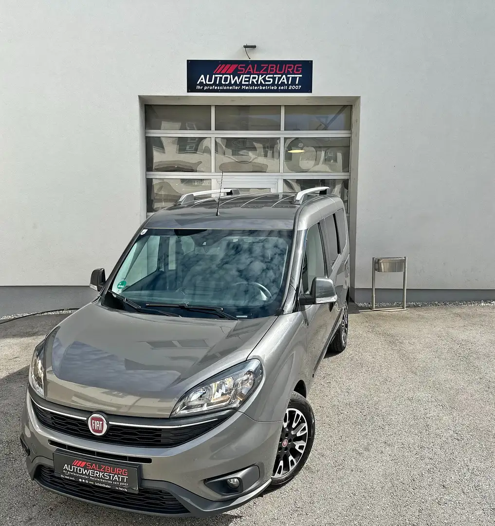 Fiat Doblo 1,6 MultiJet 120 Lounge | NEUWERTIG | 8-fach ber. Grau - 1