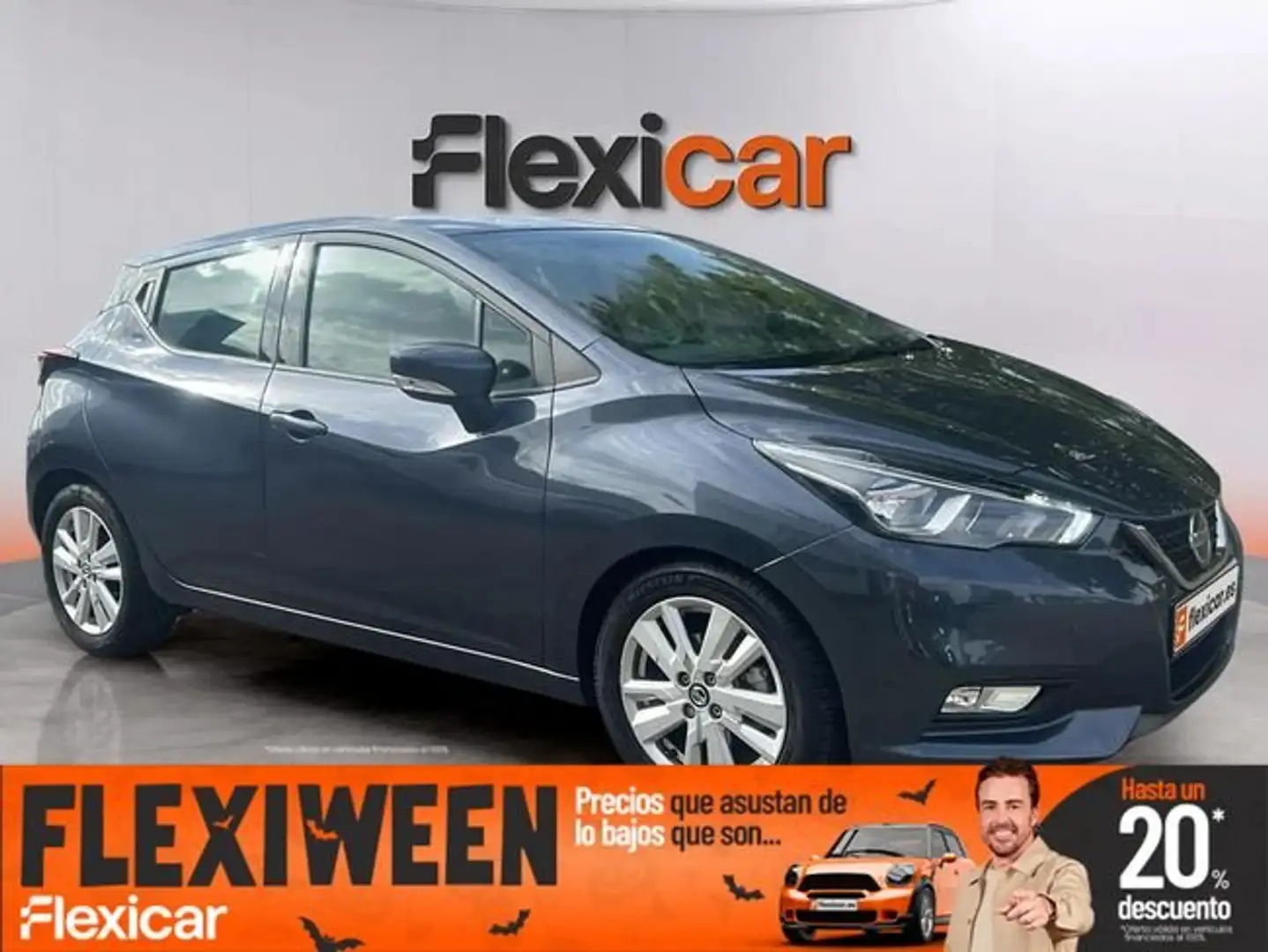 Nissan Micra IG-T 74 kW (100 CV) E6D CVT Acenta Gris - 1