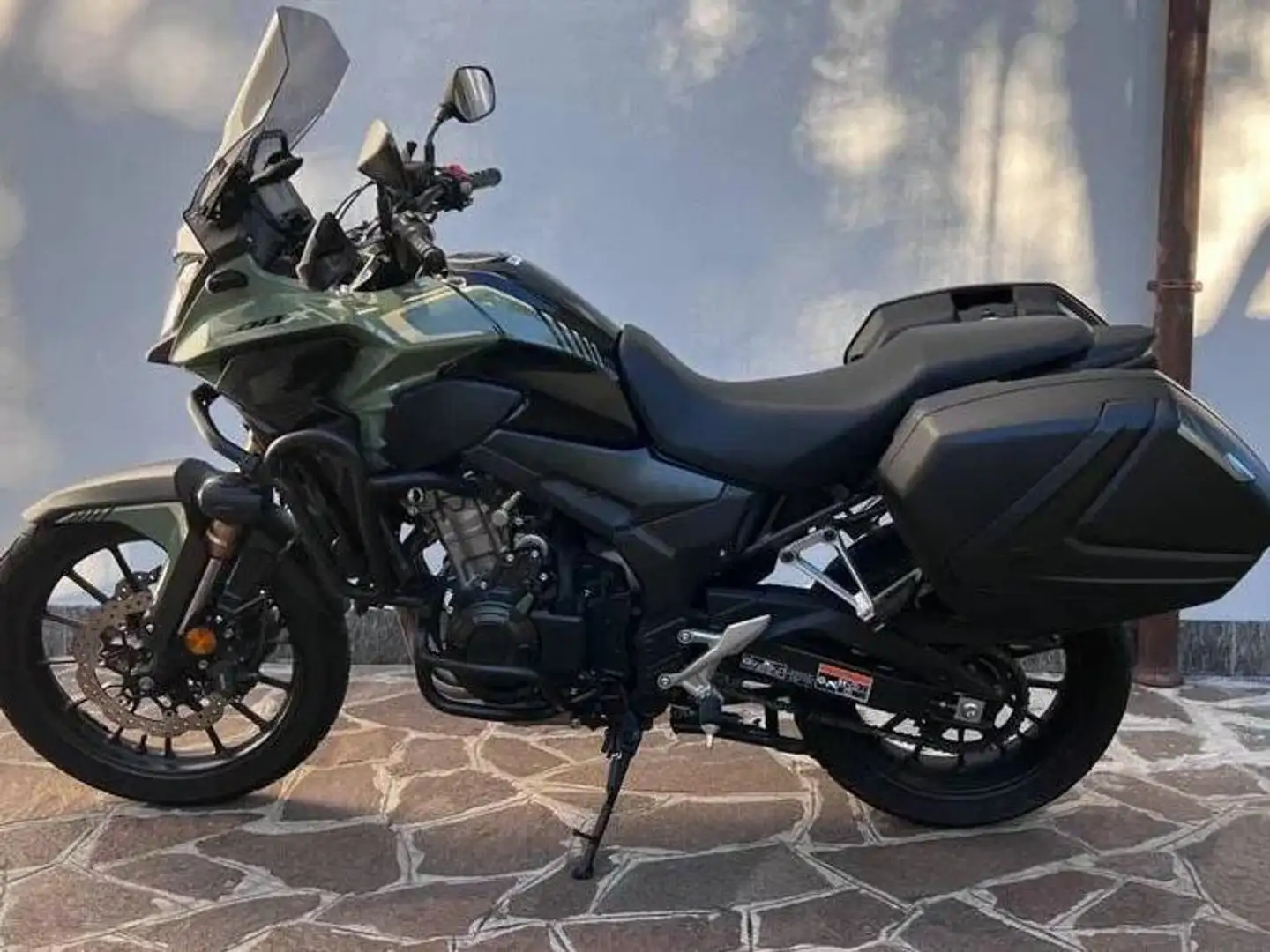 Honda CB 500 X Verde - 1