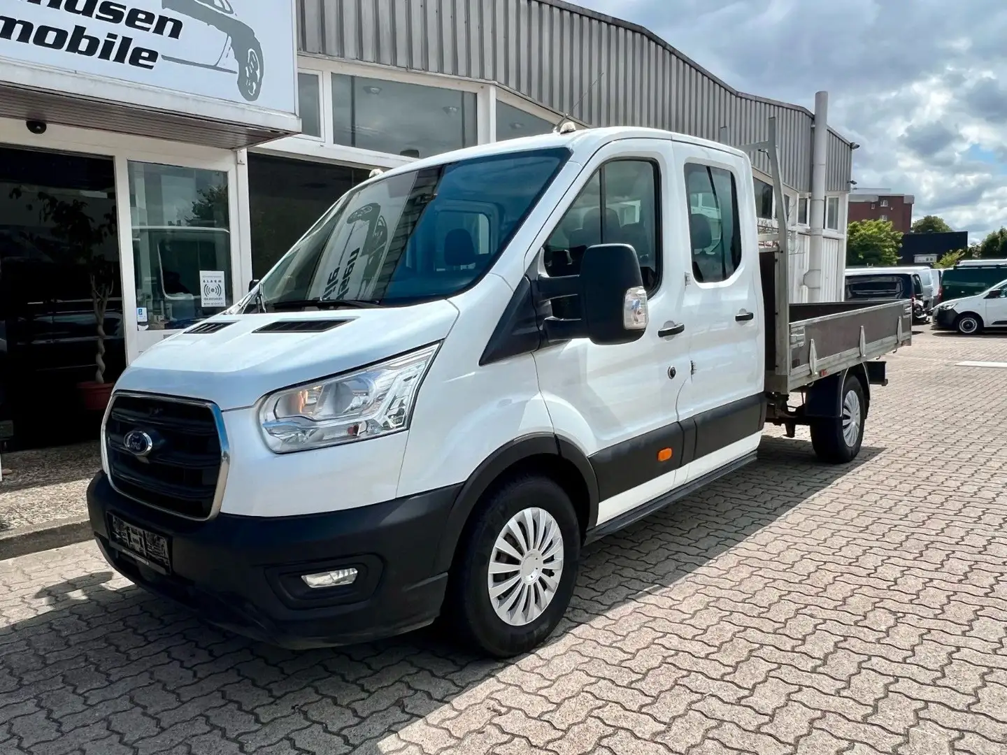 Ford Transit TRANSIT PRITSCHE 350 L3 DOPPELKABINE/AHK/SITZHZG Bianco - 2