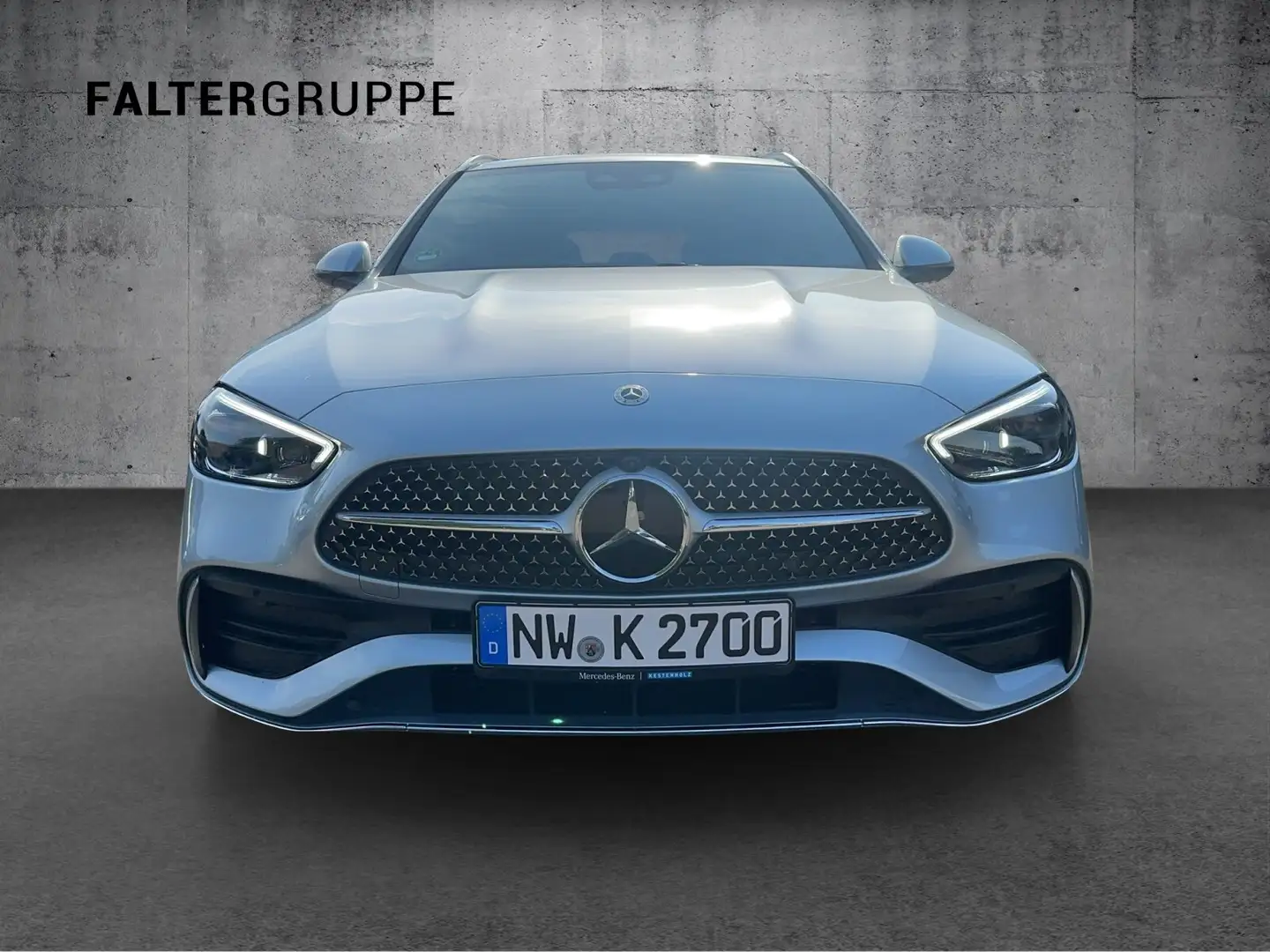 Mercedes-Benz C 300 C 300 4M T AMG+AHK+DISTRO+PANO+360°+SOUND+MEMORY Silber - 2