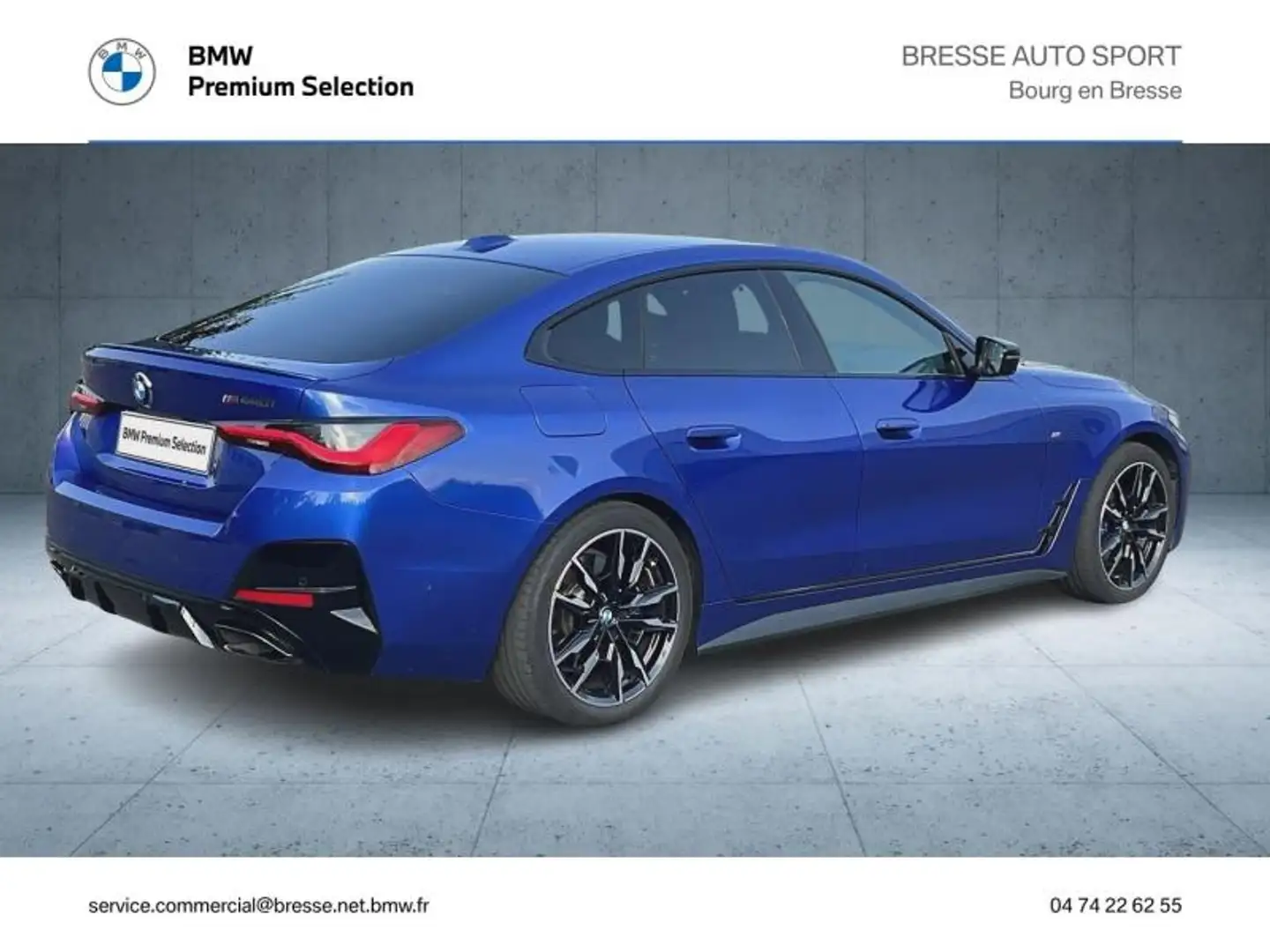 BMW 440 M440iA xDrive 374ch M Performance Bleu - 2