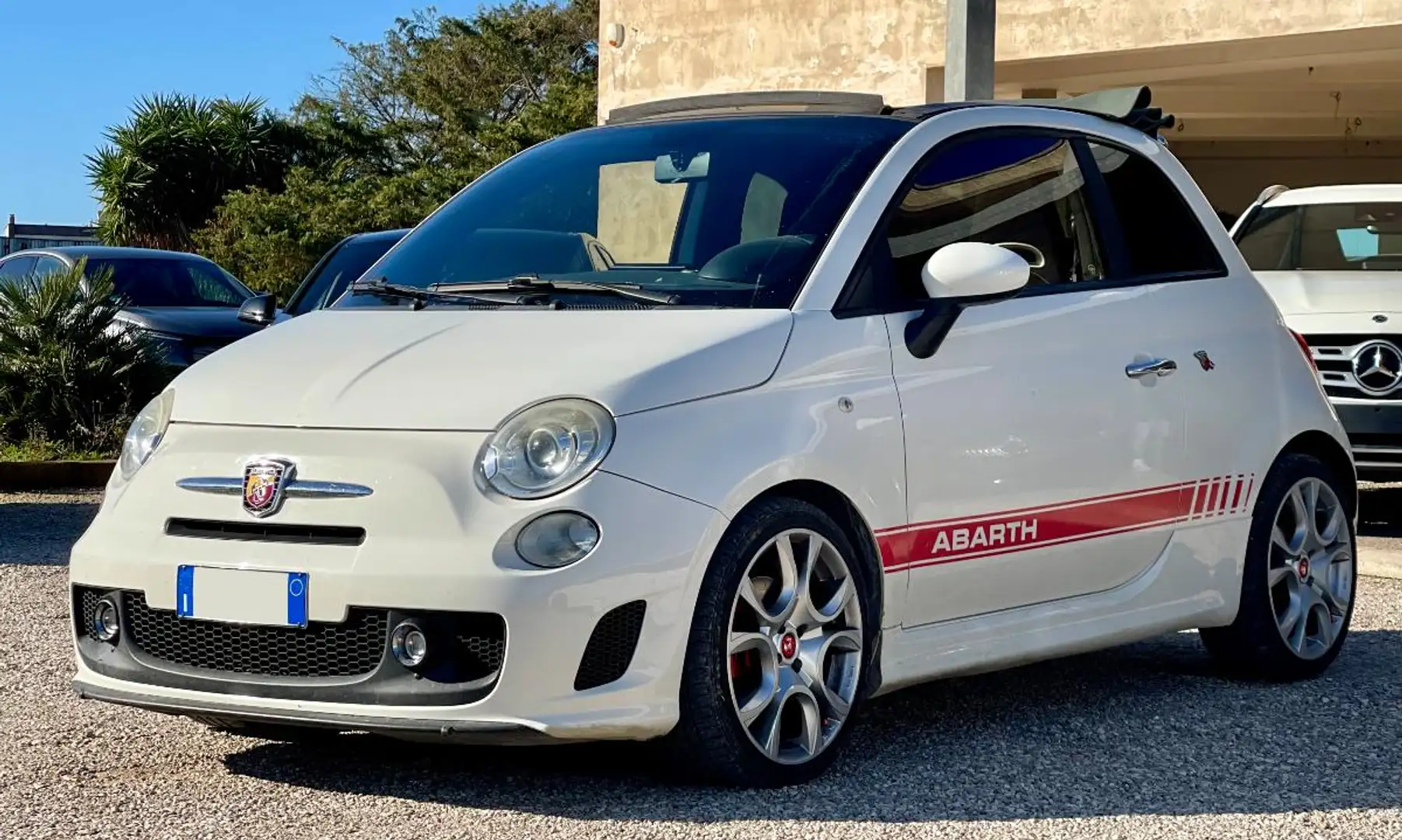 Abarth 500C 1.4 Turbo T-Jet MTA Blanco - 2