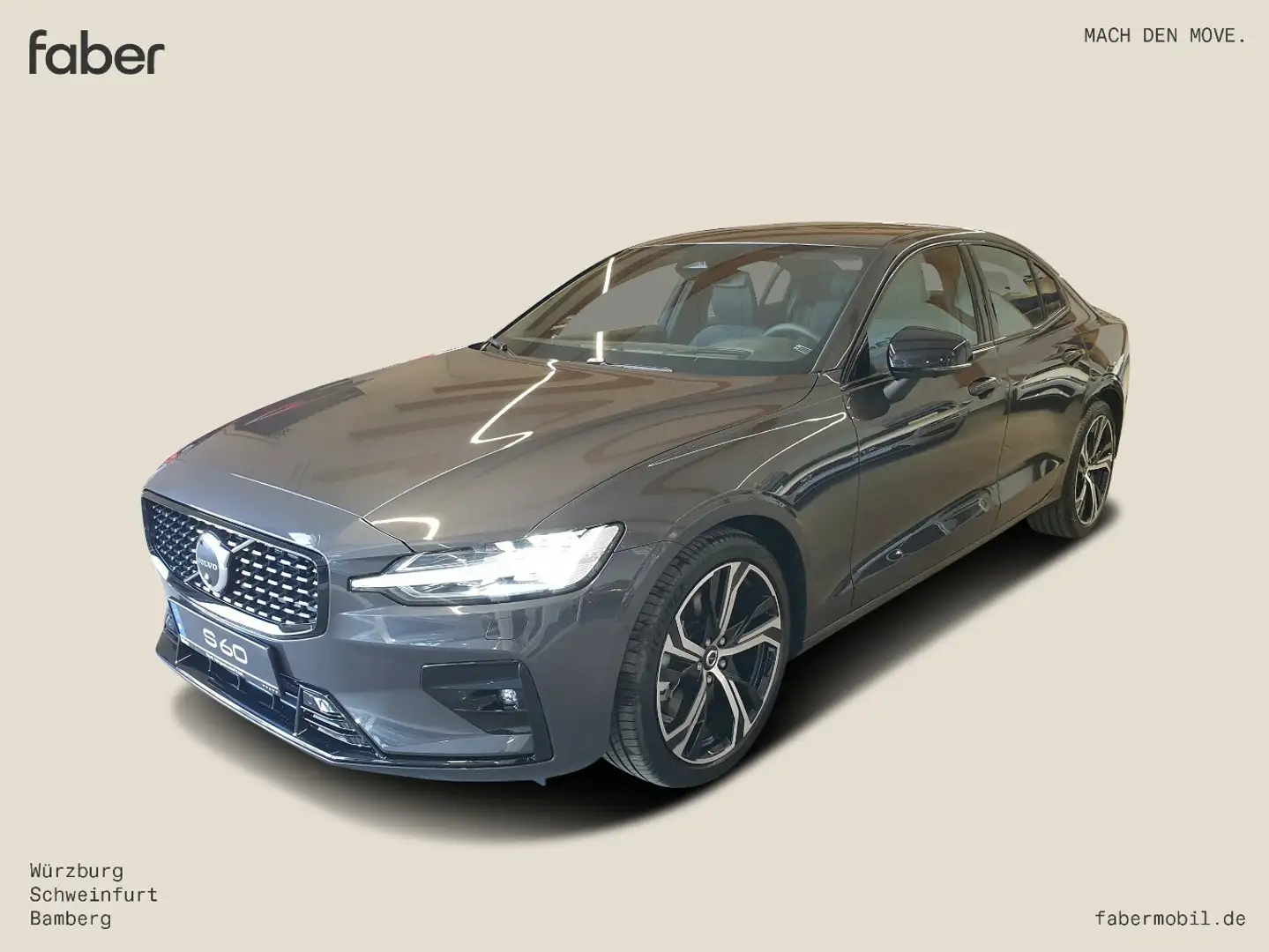 Volvo S60 B5 Ultimate Dark AWD Gri - 2