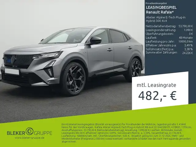 Renault Rafale Atelier Alpine E-Tech Plug-in Hybrid 300 4x4