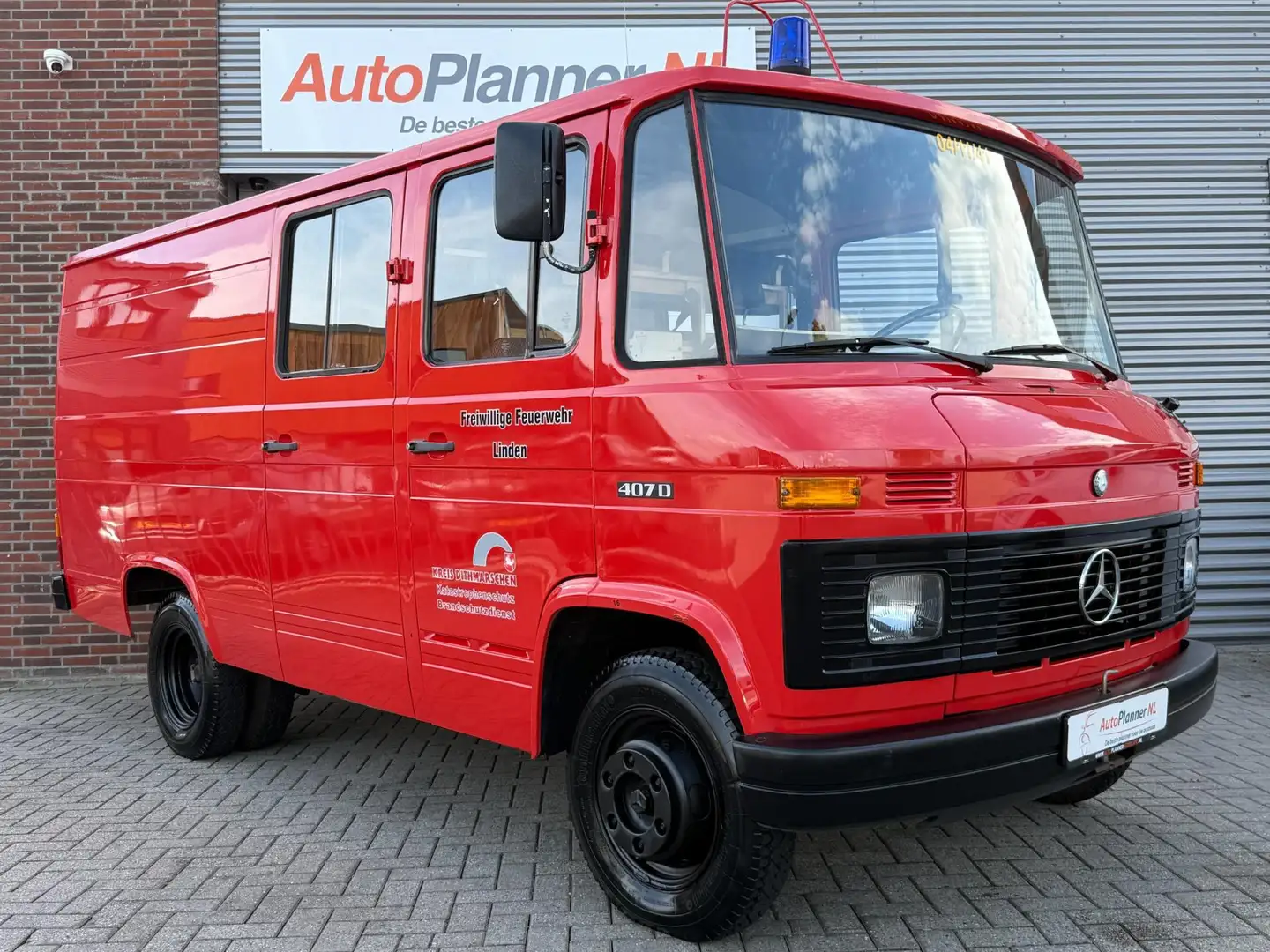 Mercedes-Benz Bestelwagen 407 D! Belastingvrij! *47.692KM!* Rouge - 1