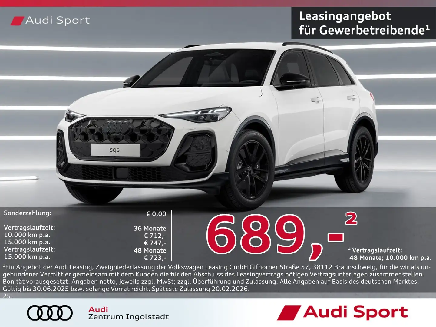 Audi SQ5 SUV TFSI qua MATRIX AHK UPE 89.210,- White - 1