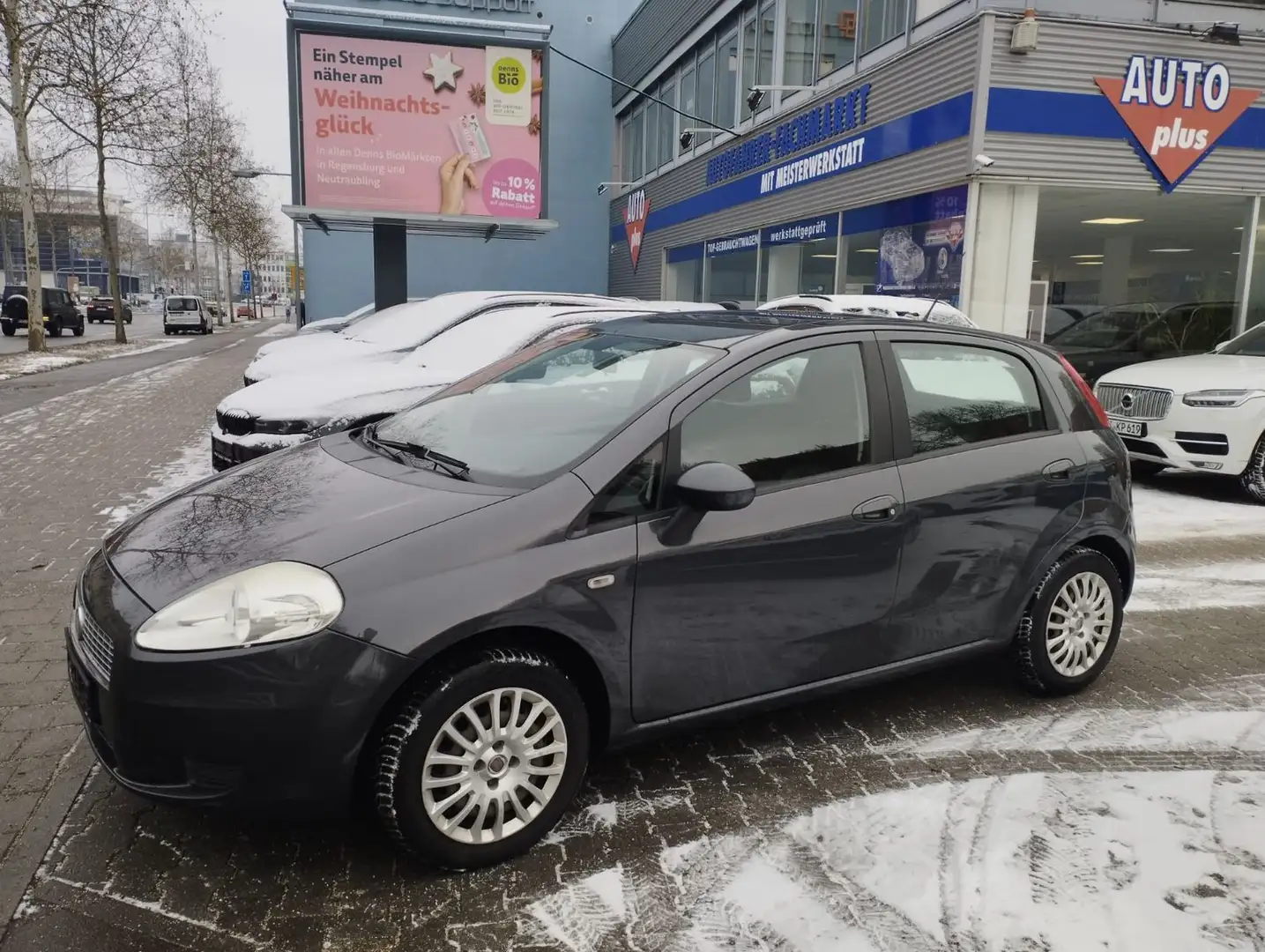 Fiat Grande Punto 1.4 8V Dynamic*Klima*TÜV Grau - 1