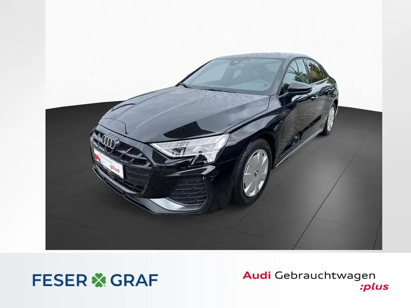 Audi A3 Limousine S line 35 TFSI S tro+ ACC+LED+Navi+ Schwarz - 1