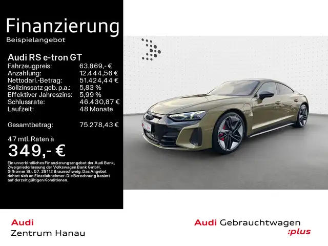 Audi RS e-tron GT QUATTRO MATRIX*PANO*HEAD UP*21 ZOLL
