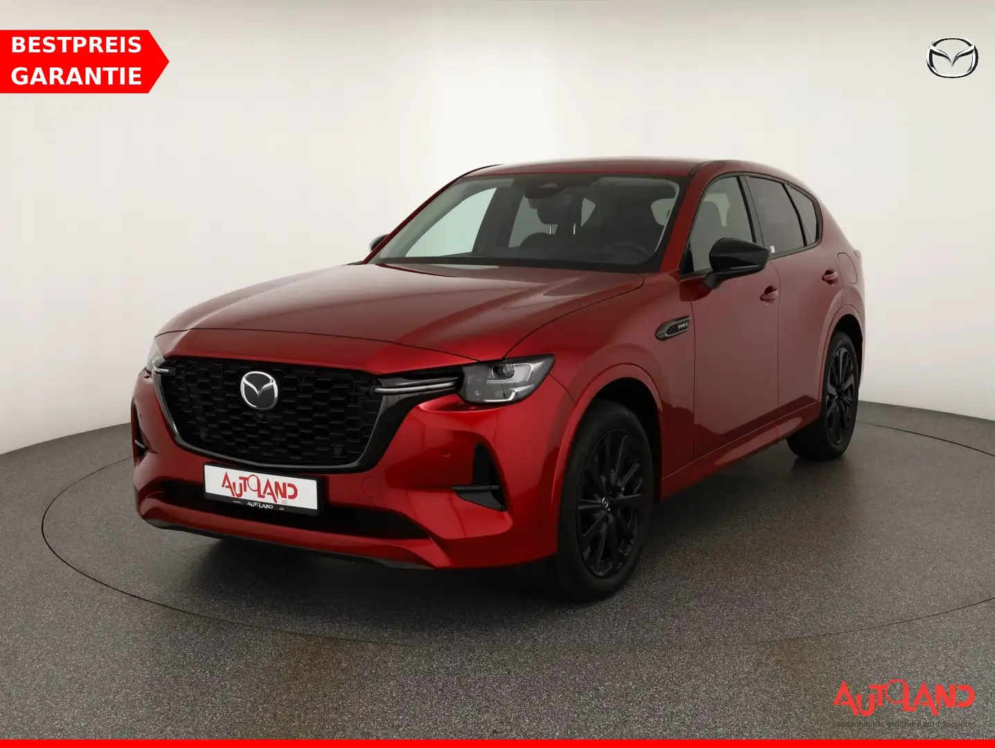Mazda CX-60 2.5 Hybrid AWD Homura AHK ACC Leder 360° Rot - 1