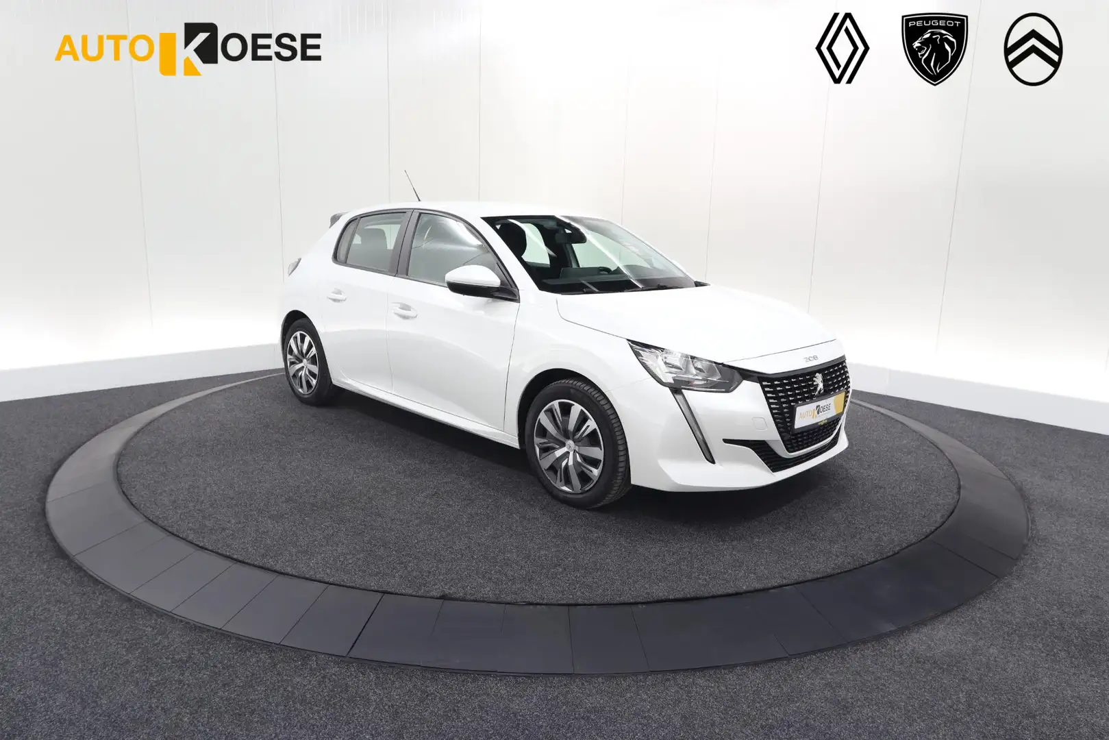 Peugeot 208 PureTech 100 EAT8 Active | Trekhaak | Parkeersenso Wit - 1