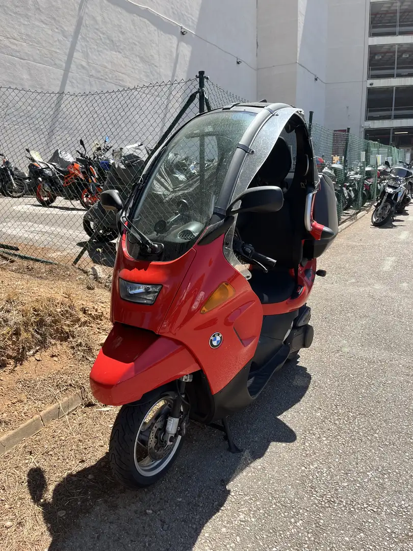 BMW C1 Rojo - 1
