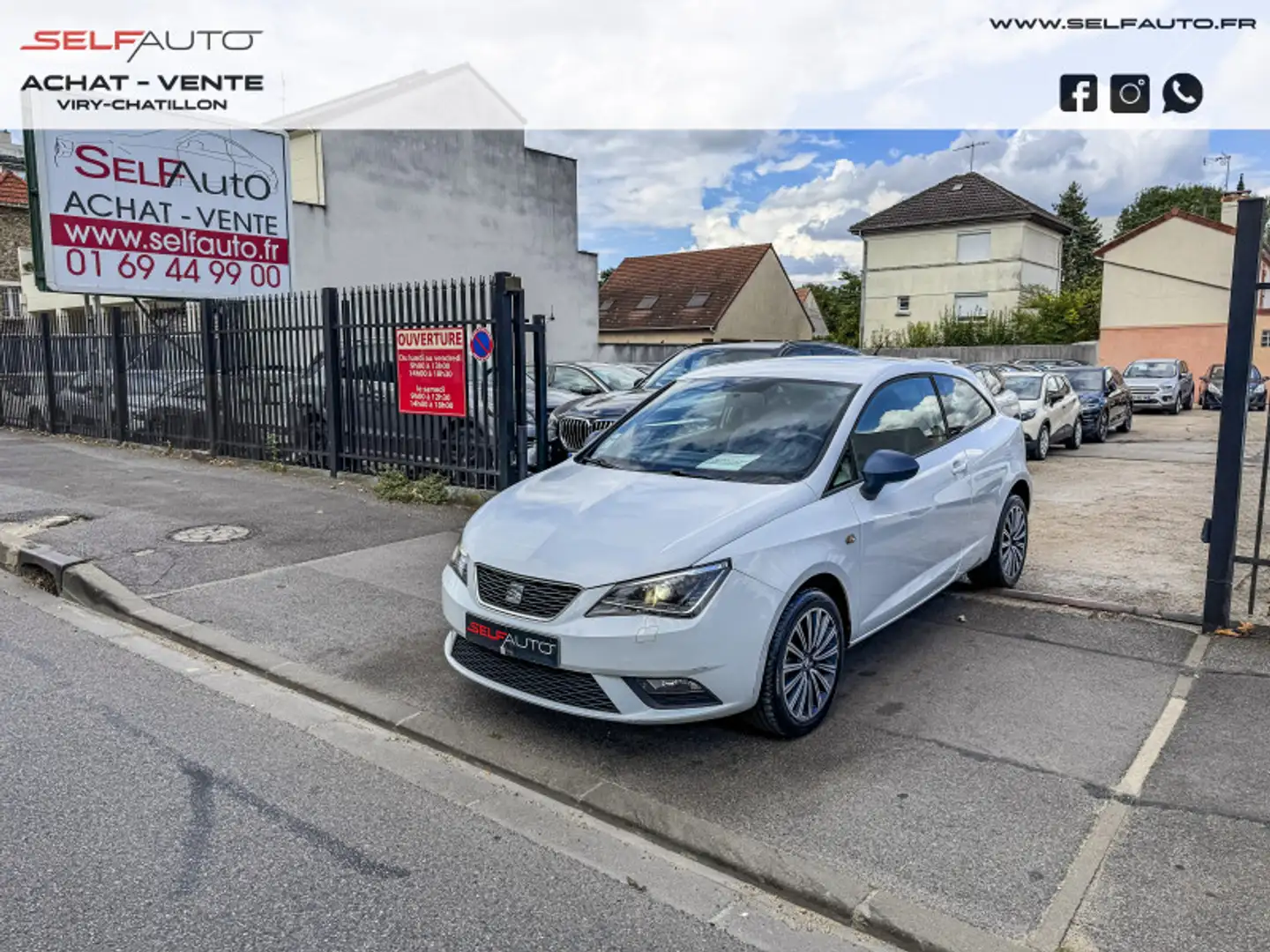 SEAT Ibiza 1.2 TSI 110CH CONNECT Blanc - 1