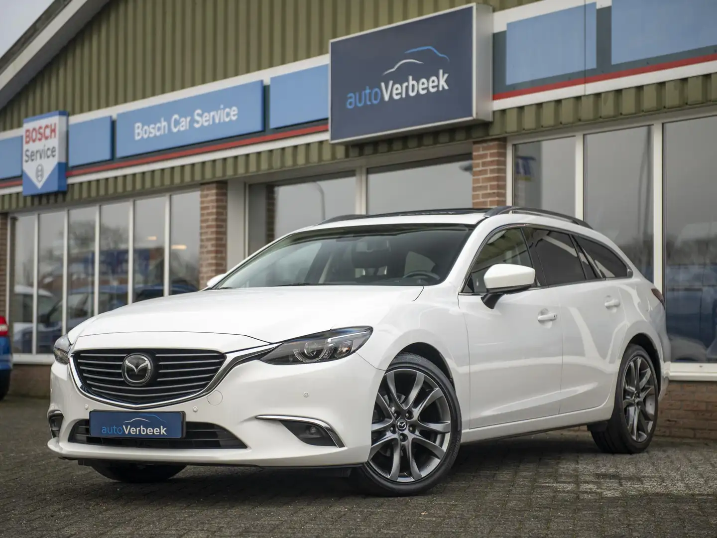 Mazda 6 Sportbreak 2.5 SkyActiv-G 192 GT-M | Schuifdak | S Weiß - 1