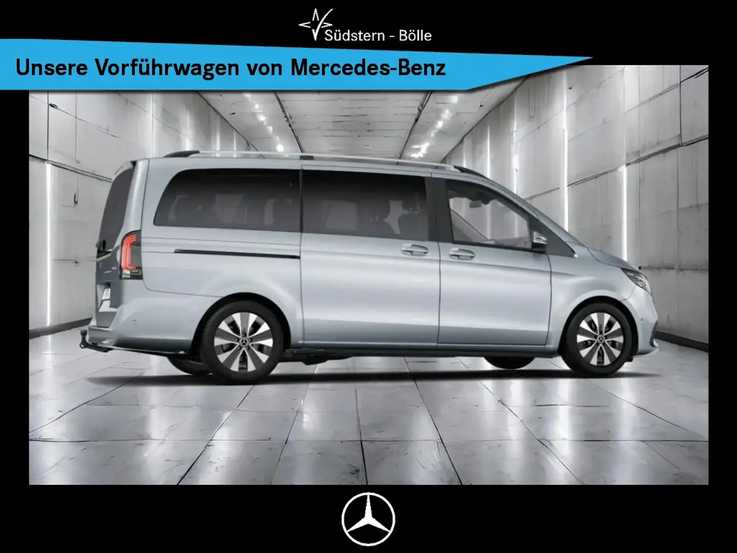 Mercedes-Benz V 250 d STYLE  4MATIC+NAVI+KLIMA+DISTRONIC+LED Silber - 1