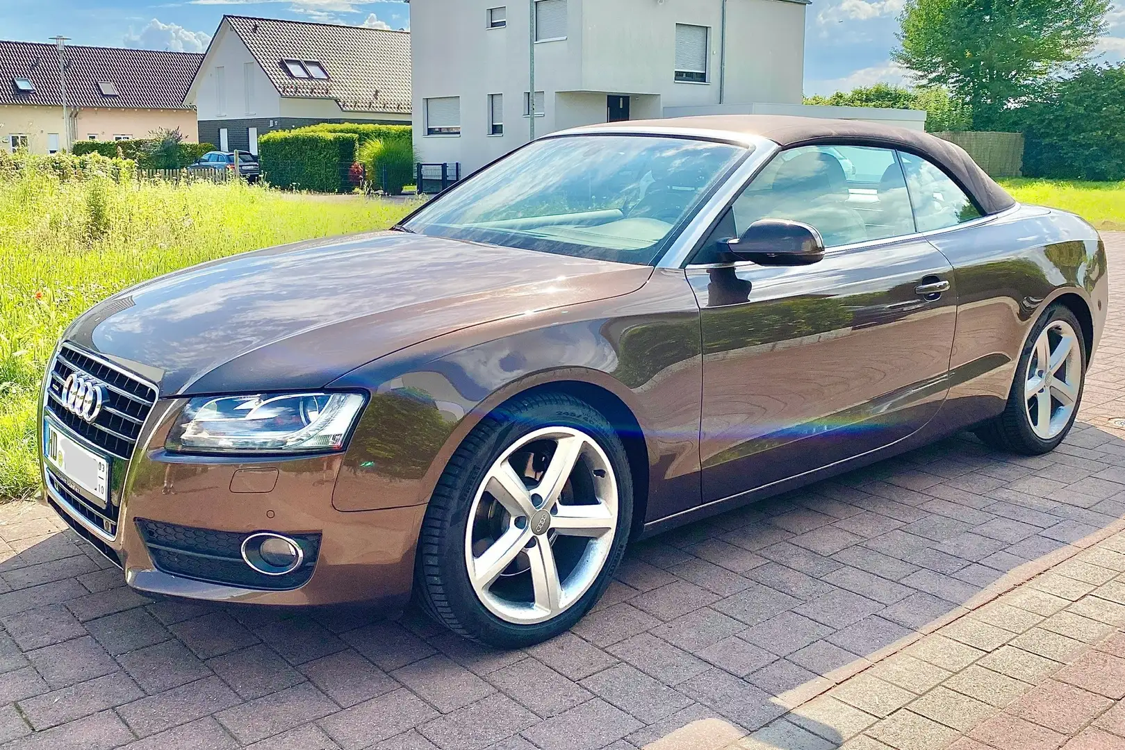 Audi A5 A5+Cabrio+3.0+TDI+DPF+quattro+S+tronic Brun - 1