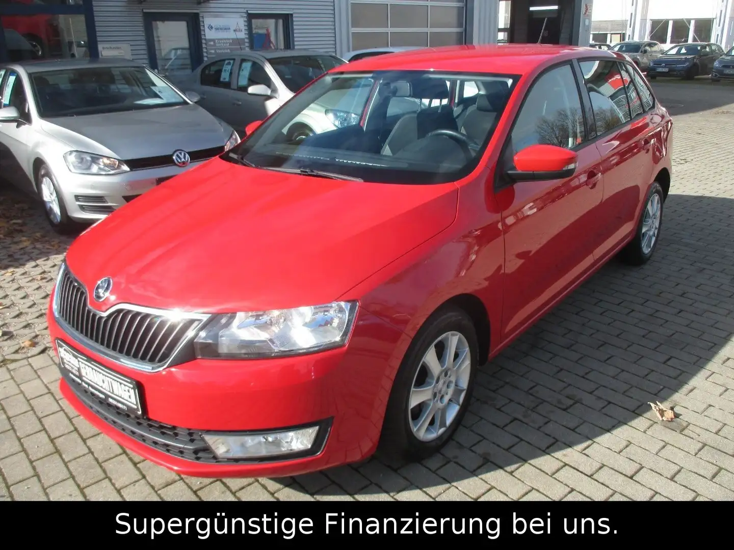 Skoda Rapid/Spaceback Spaceback Ambition,KLIMA,GARANTIE Rot - 1