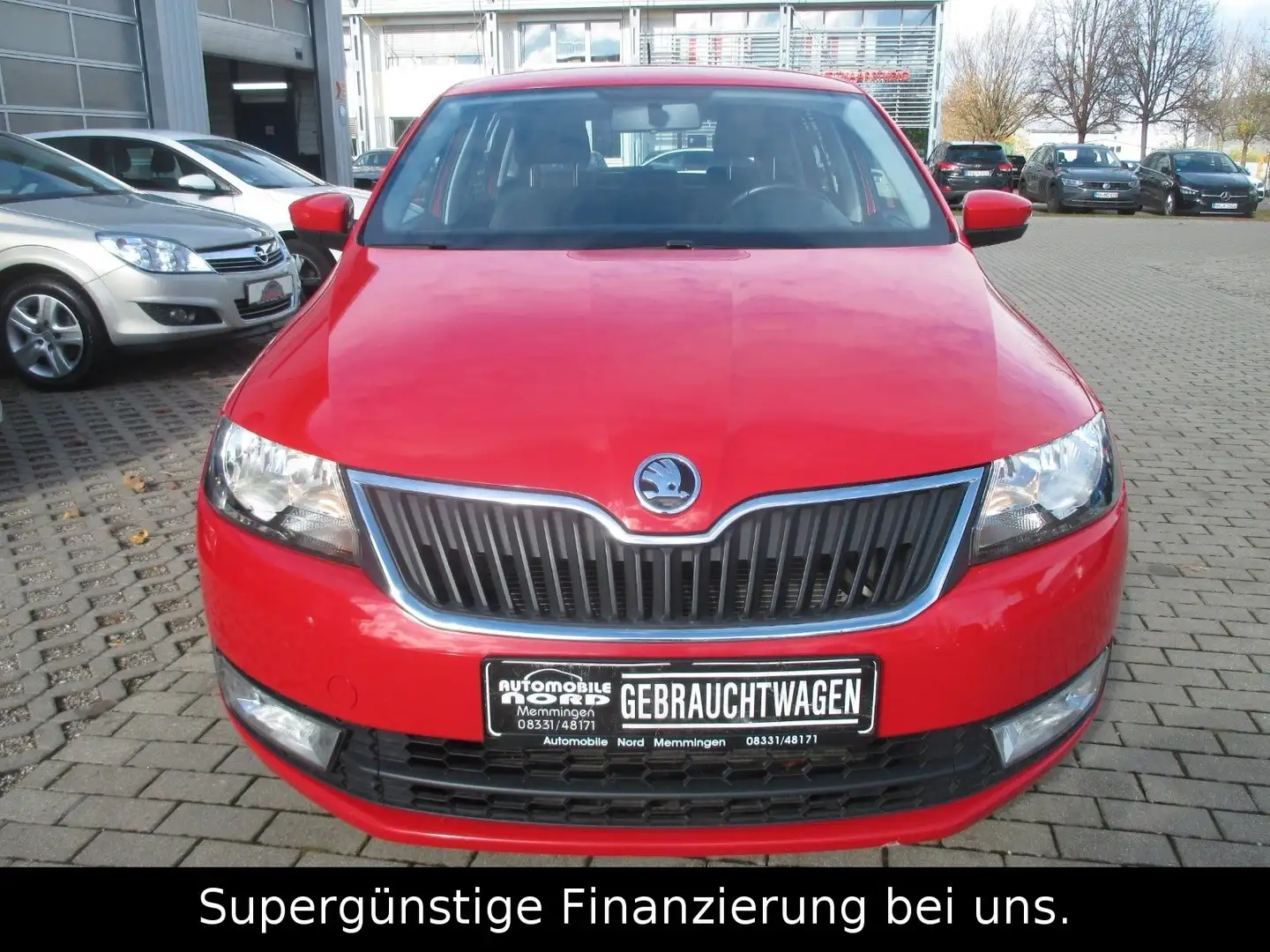 Skoda Rapid/Spaceback Spaceback Ambition,KLIMA,GARANTIE Rot - 2