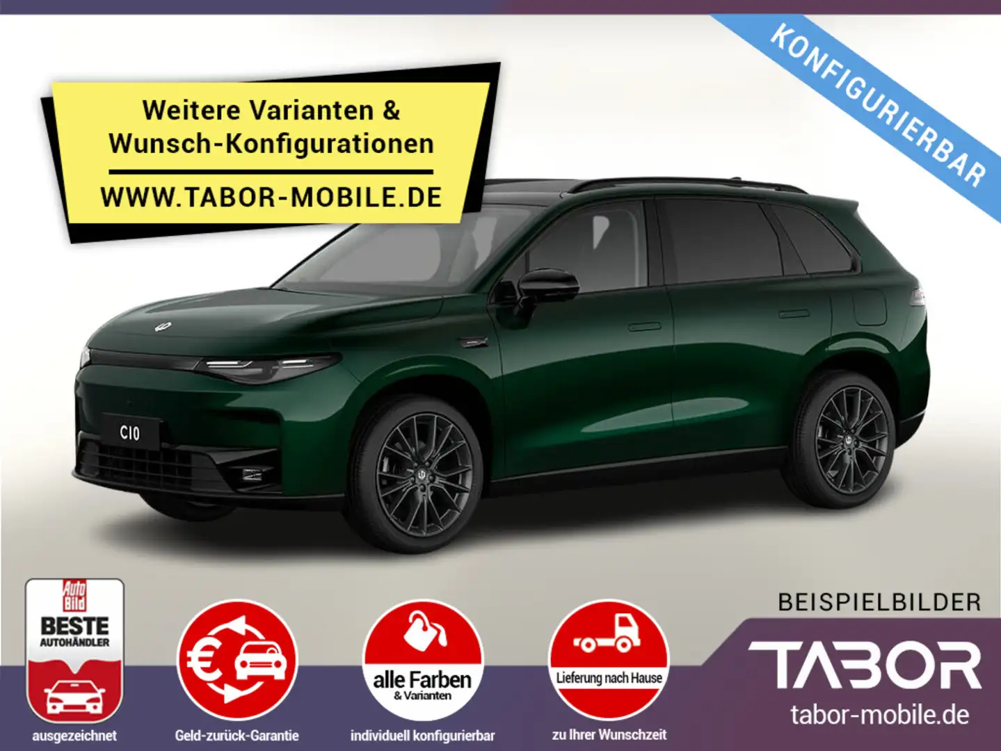 Leapmotor C10 BEV 69,9 kWh Design 20Z Pano SHZ eHK PrivG Gri - 1