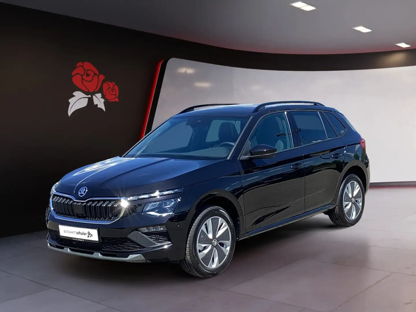 Skoda Kamiq 1,5 TSI DSG Selection Pano Kamera Schwarz - 2