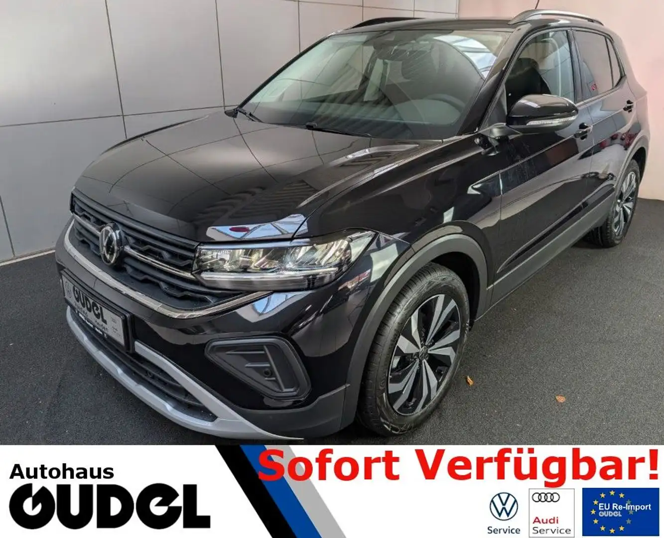 Volkswagen T-Cross 1.5 TSI ACT OPF DSG AHK Kamera AppC. ACC Schwarz - 1