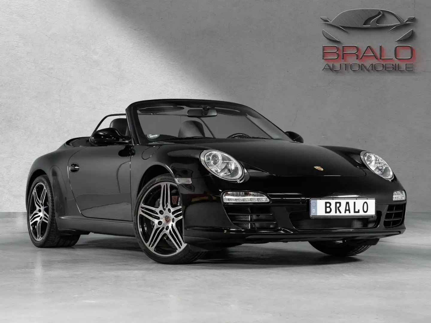 Porsche 997 911 Carrera Cabrio, Sportabgasanlage,bel. Sitze Schwarz - 2