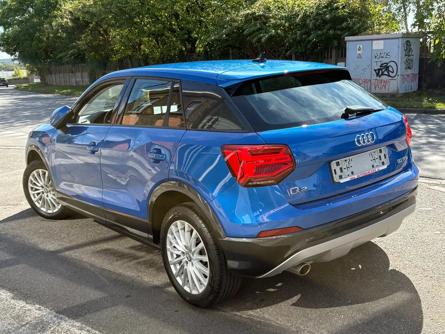 Audi Q2 Q2 30 TFSI Sport -63.138KM- LED GPS - GARANTIE Blauw - 2