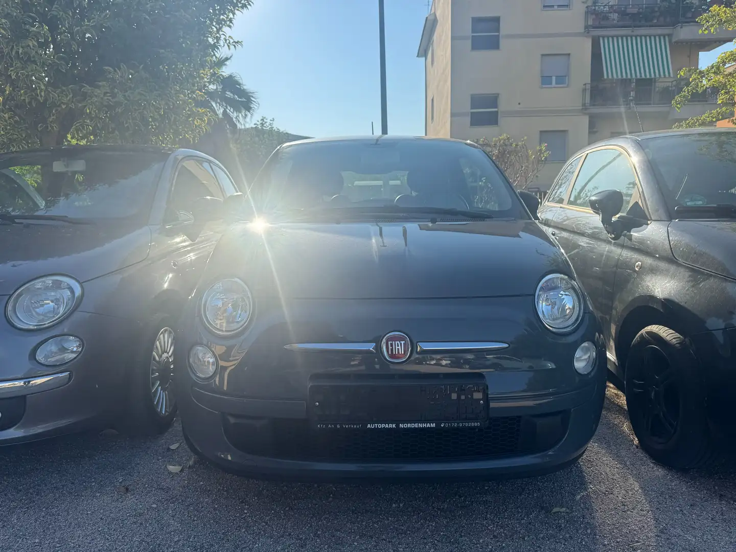 Fiat 500 500 1.2 Pop Star 69cv NO KLIMA ufficale fiat Grigio - 2