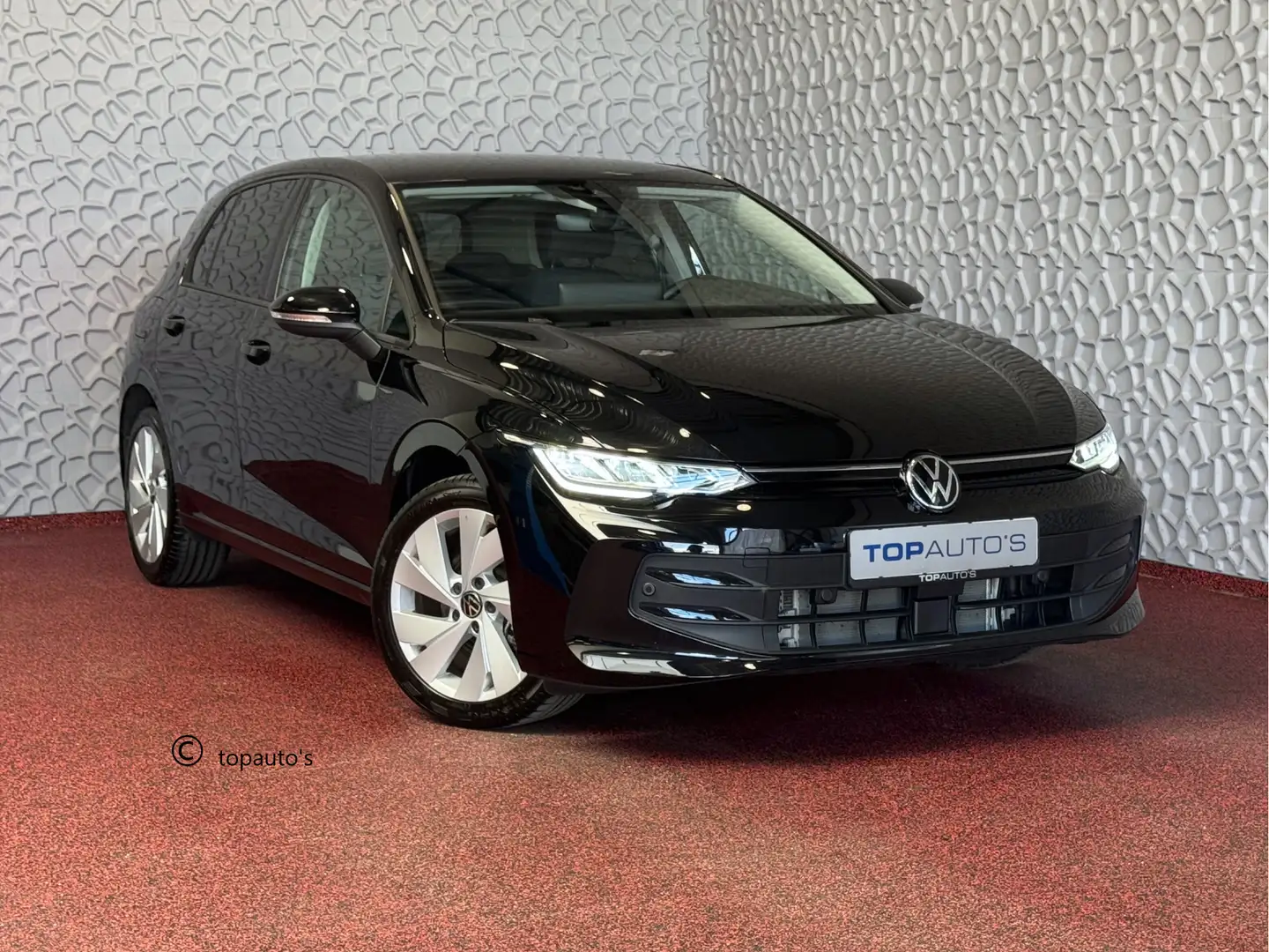 Volkswagen Golf ✅8.5✅ 1.5 eTSI 150PK EDITION LED CARPLAY NAVI CAME Zwart - 1