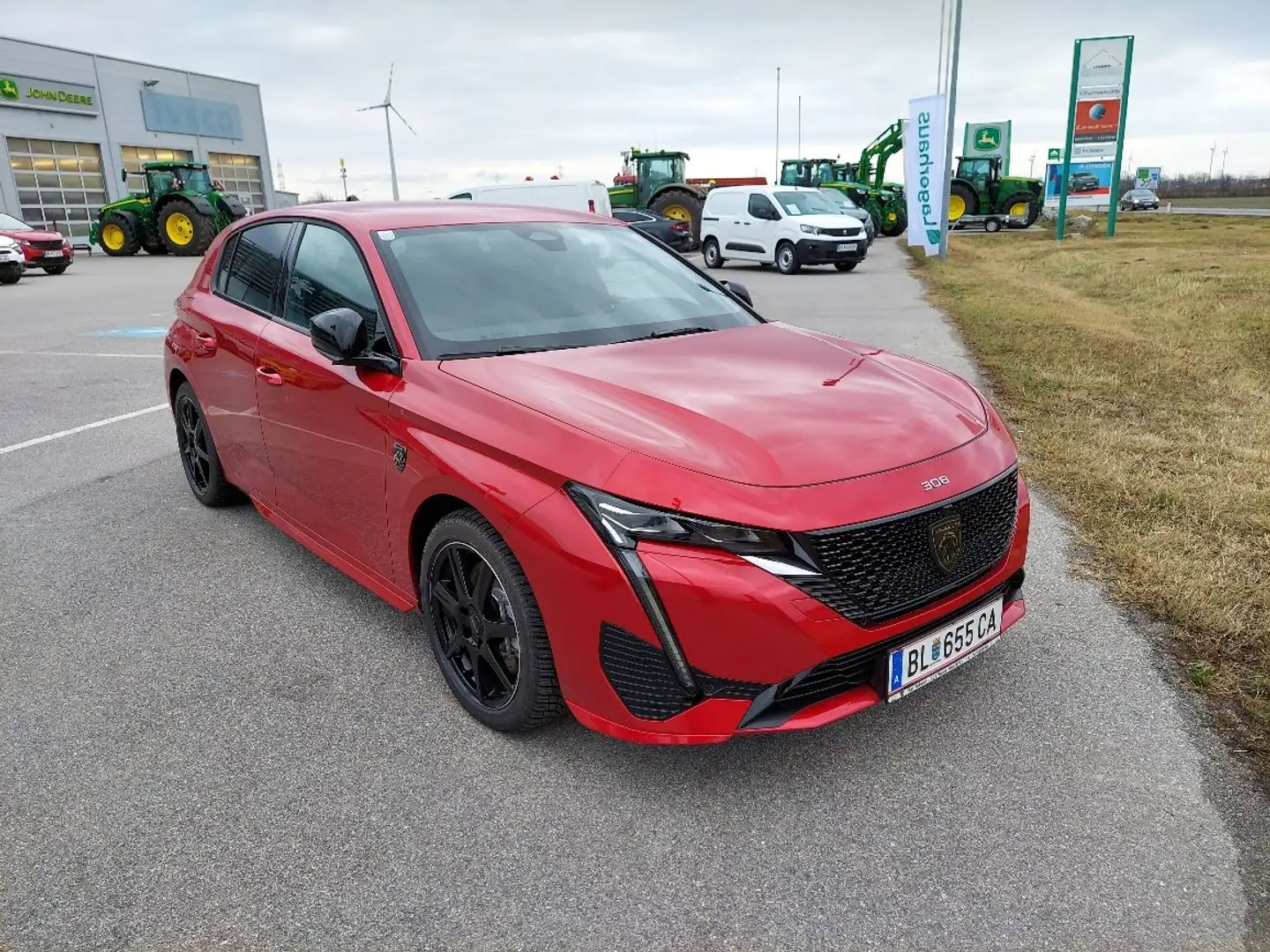 Peugeot 308 Hybrid 225 e-EAT8 GT Pack Rot - 2