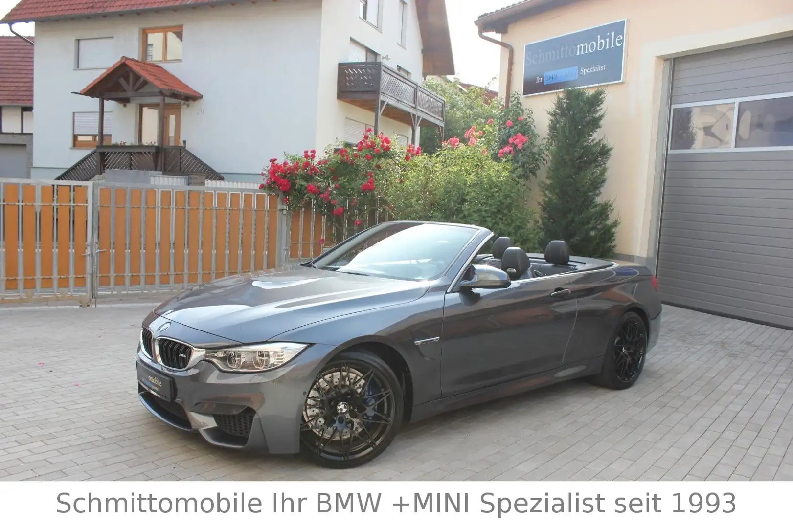 BMW M4 Cabrio,Harm.Kard.,Head-Up,MDriversPack. Grau - 2