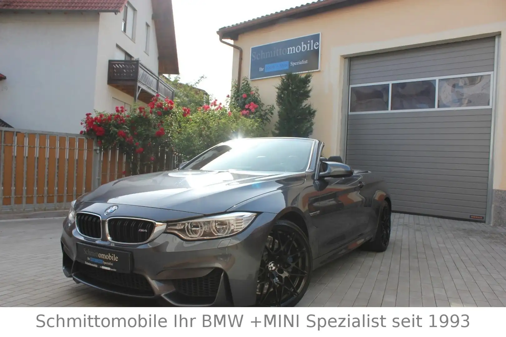 BMW M4 Cabrio,Harm.Kard.,Head-Up,MDriversPack. Grau - 1