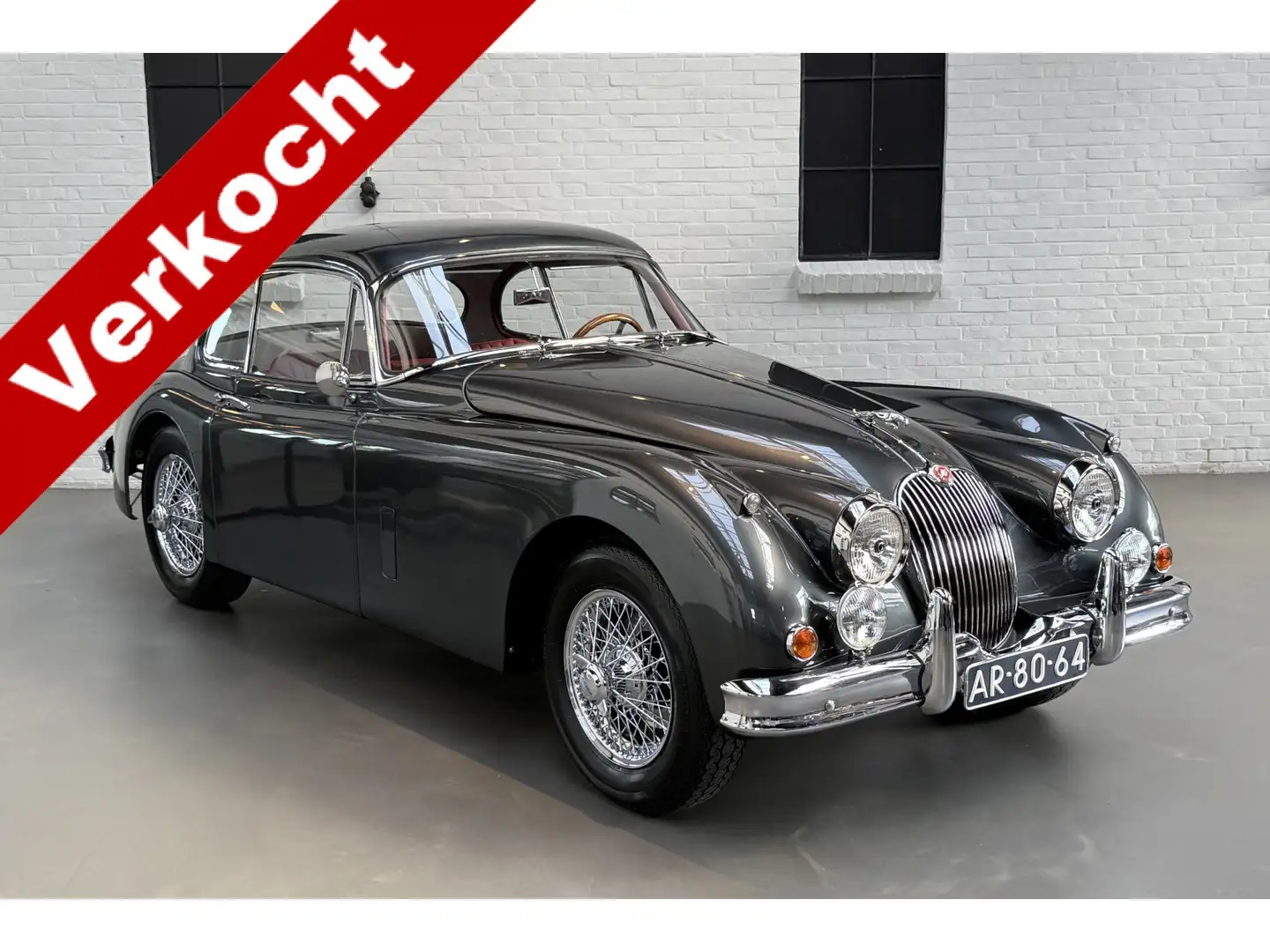 Jaguar XK 150 3.4 FHC 5 Speed Gearbox - Powersteering - Buck Gris - 1