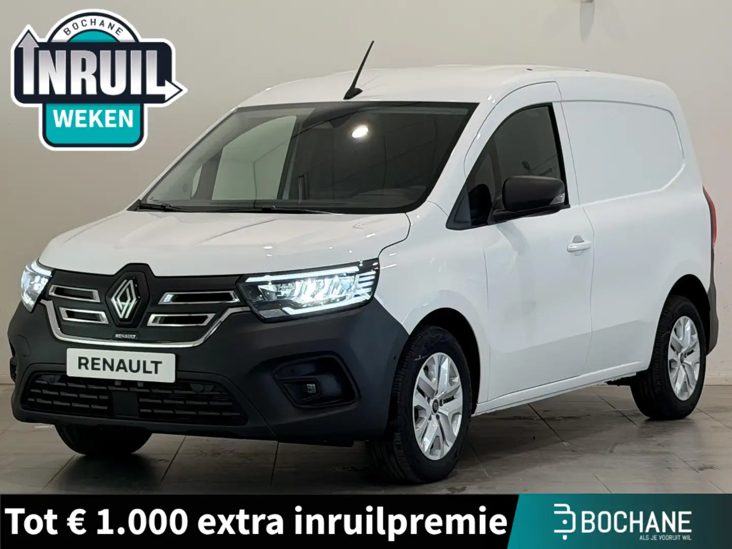 Renault Kangoo E-TECH L1 Advance 44 kWh | Navigatie | Dodehoek Detectie Weiß - 1