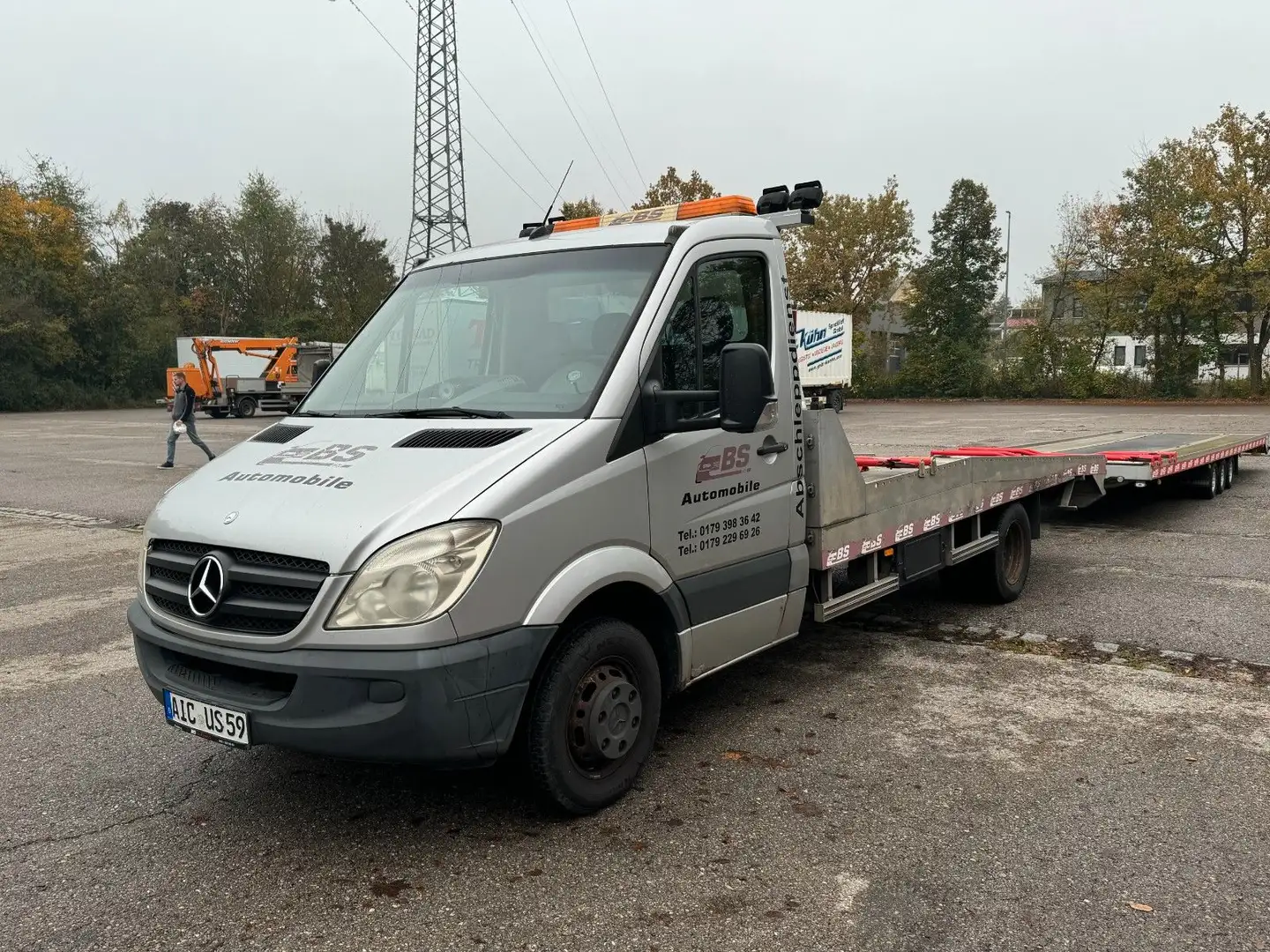 Mercedes-Benz Sprinter 519 CDI Fitzel Aufbau Argent - 1